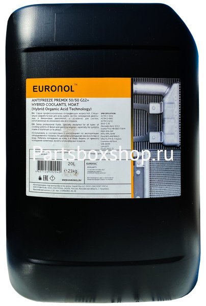 Антифриз EURONOL ANTIFREEZE PREMIX 50/50 G12+