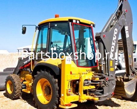 Стекло заднее Volvo BL61, BL71 с 2012 г. KMK